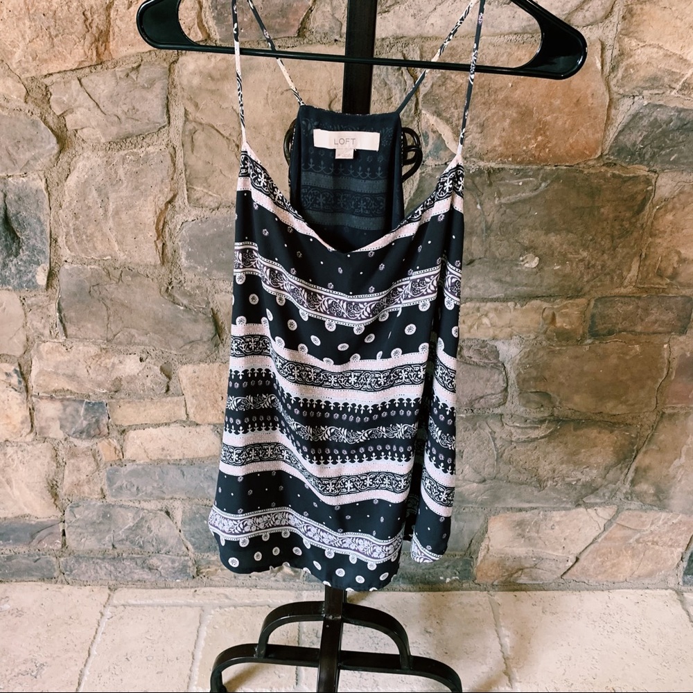 PATTERNED TANK TOP